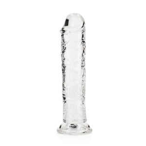 RealRock 8 Inch Straight Dildo - Clear