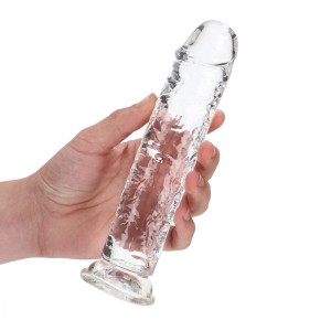 RealRock 8 Inch Straight Dildo - Clear