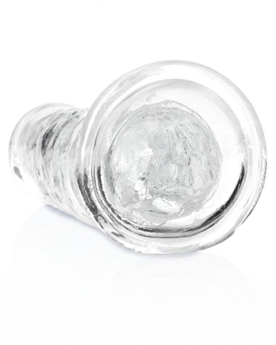 RealRock 8 Inch Straight Dildo - Clear