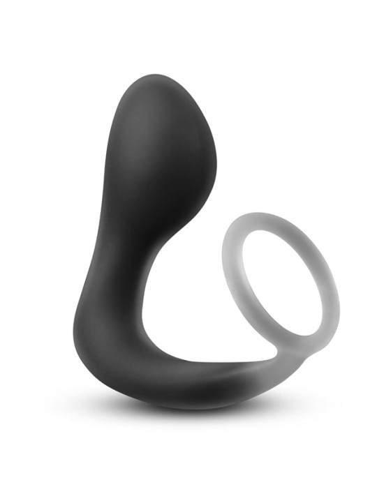 Renegade Slingshot - Anal Plug with Cock Ring - Black