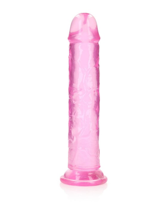 RealRock 11 Inch Straight Dildo - Pink