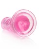 RealRock 11 Inch Straight Dildo - Pink