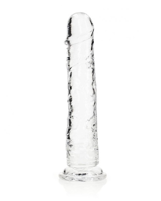 RealRock 11 Inch Straight Dildo - Clear