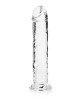 RealRock 11 Inch Straight Dildo - Clear