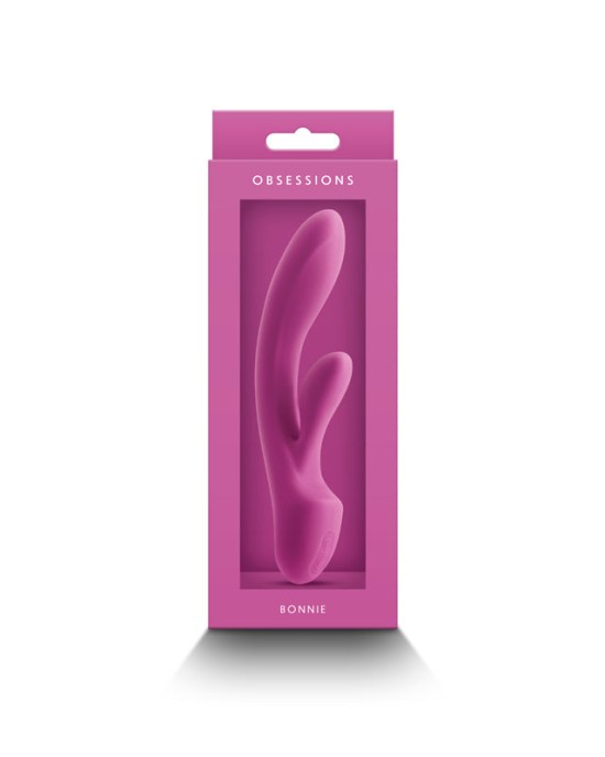 Obsessions Bonnie Rabbit Vibrator - Dark Pink