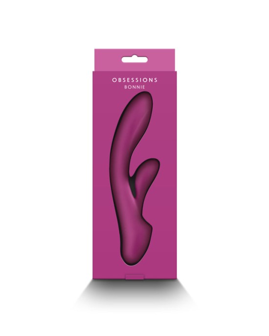 Obsessions Bonnie Rabbit Vibrator - Dark Pink