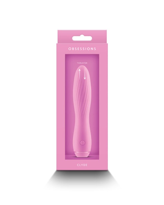 Obsessions Clyde Classic Vibrator - Light Pink