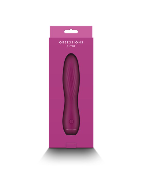 Obsessions Clyde Classic Vibrator - Dark Pink