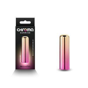 Chroma Sunrise Small Bullet - Metallic Pink/Gold