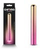 Chroma Sunrise Large Slim Vibrator -  Metallic Pink/Gold