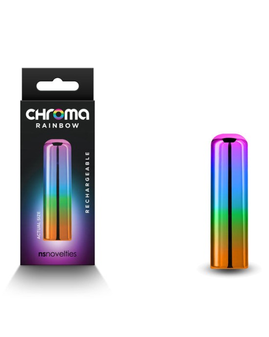 Chroma Rainbow Small Bullet - Metallic Rainbow