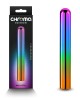 Chroma Rainbow Large Slim Vibrator - Metallic Rainbow