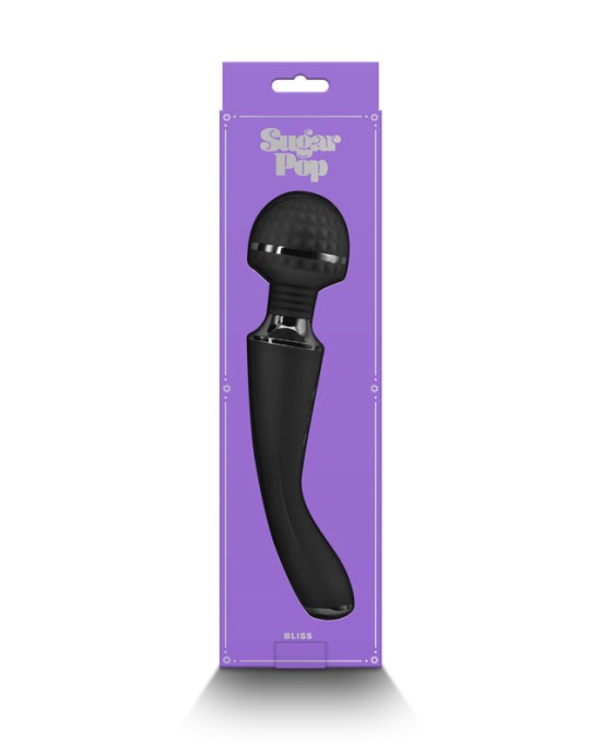 Sugar Pop Bliss Massager Wand - Black