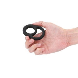 Renegade Cradle Cock & Ball Ring - Black