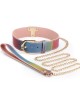 Spectra Bondage Collar & Leash - Rainbow