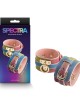 Spectra Bondage Wrist Cuffs - Rainbow