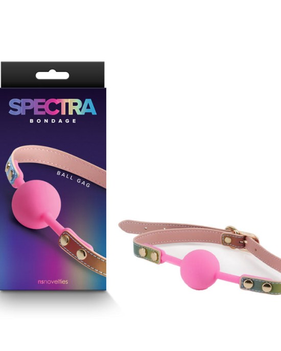 Spectra Bondage Ballgag - Rainbow