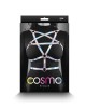 Cosmo Harness Risque - Metallic Rainbow Harness  S/M