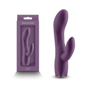 Obsessions Juilet Rabbit Vibrator - Dark Purple