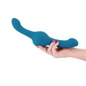 Revolution Tsunami Gyrating Double Ended Thrusting Vibrator - Teal