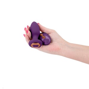 InYa Alpine Vibrating Butt Plug with Remote - Purple