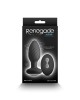 Renegade Alpine Vibrating Butt Plug with Remote - Black