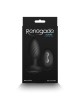 Renegade Alpine Vibrating Butt Plug with Remote - Black