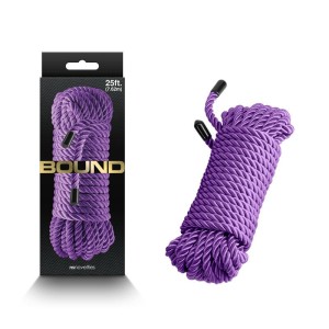 Bound Purple Bondage Rope - 7.6mtrs