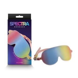 Spectra Bondage Blindfold - Rainbow