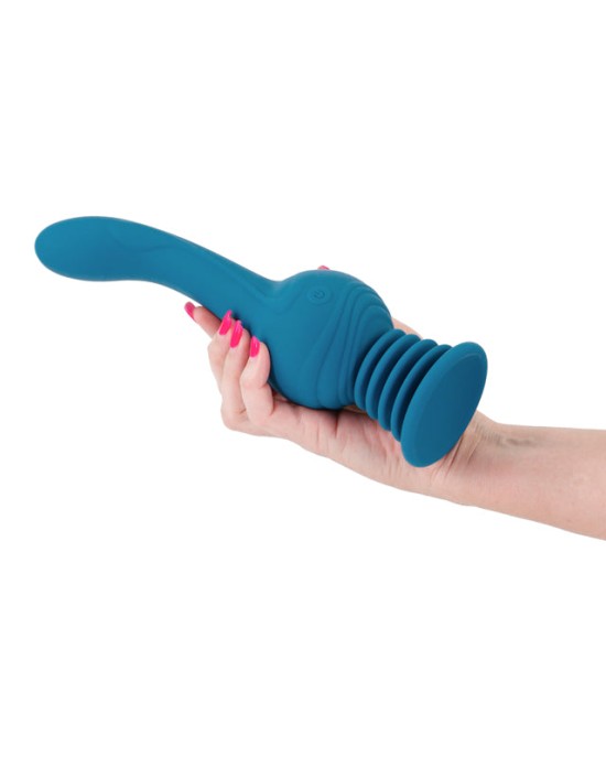 Revolution Earthquake Gyrating Vibrator - Teal