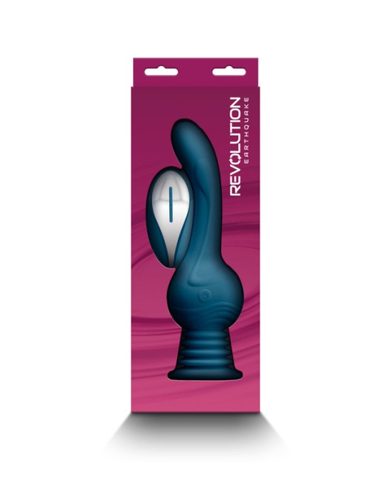 Revolution Earthquake Gyrating Vibrator - Teal