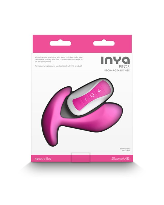 InYa Eros Internal Vibrator with Remote - Pink