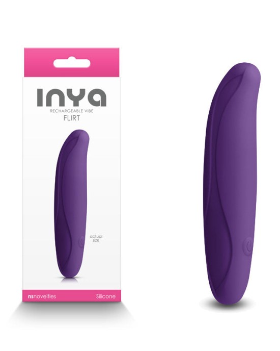 InYa Flirt Vibrator - Dark Purple