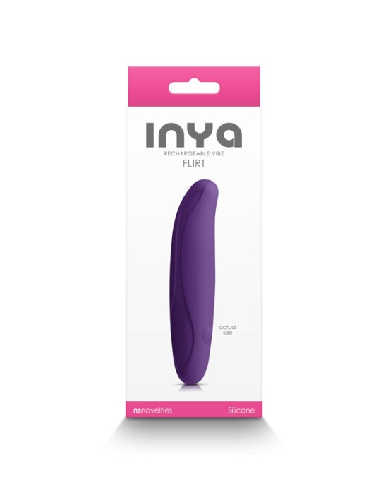 InYa Flirt Vibrator - Dark Purple