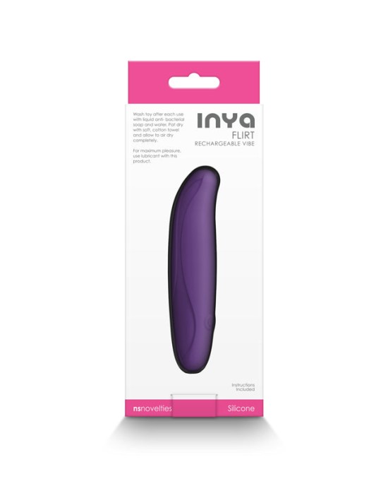 InYa Flirt Vibrator - Dark Purple