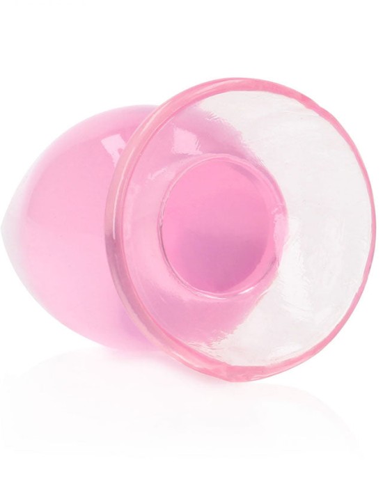 RealRock 4.5 Inch Anal Plug - Pink