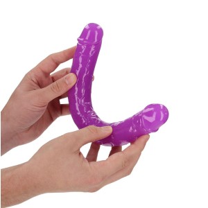 RealRock 12 Inch Glow in the Dark Double Dong - Purple