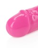 RealRock 15 Inch Glow in the Dark Double Dong - Pink