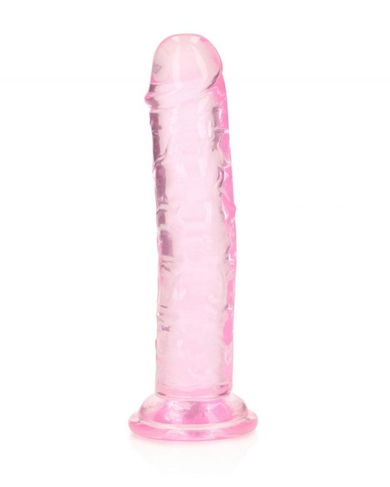 RealRock 6 Inch Straight Dildo - Pink