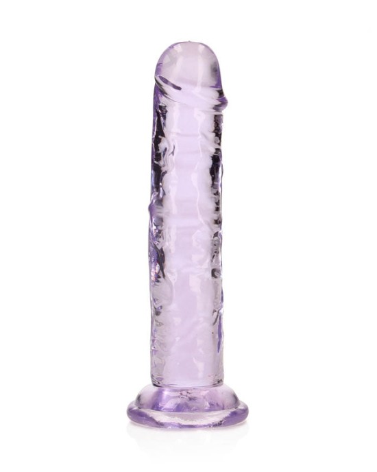 RealRock 6 Inch Straight Dildo - Purple