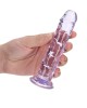 RealRock 6 Inch Straight Dildo - Purple