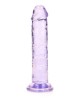 RealRock 6 Inch Straight Dildo - Purple