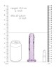 RealRock 6 Inch Straight Dildo - Purple