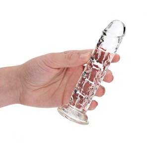 RealRock 6 Inch Straight Dildo - Clear