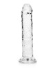 RealRock 6 Inch Straight Dildo - Clear