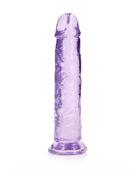 RealRock 10 Inch Straight Dildo - Purple