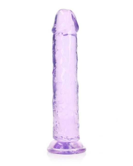 RealRock 10 Inch Straight Dildo - Purple