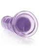 RealRock 10 Inch Straight Dildo - Purple