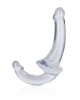 RealRock 5 Inch Strapless Strap-On - Clear