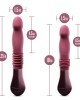 Temptasia Trixie Thrusting Dildo Vibrator - Wine Red